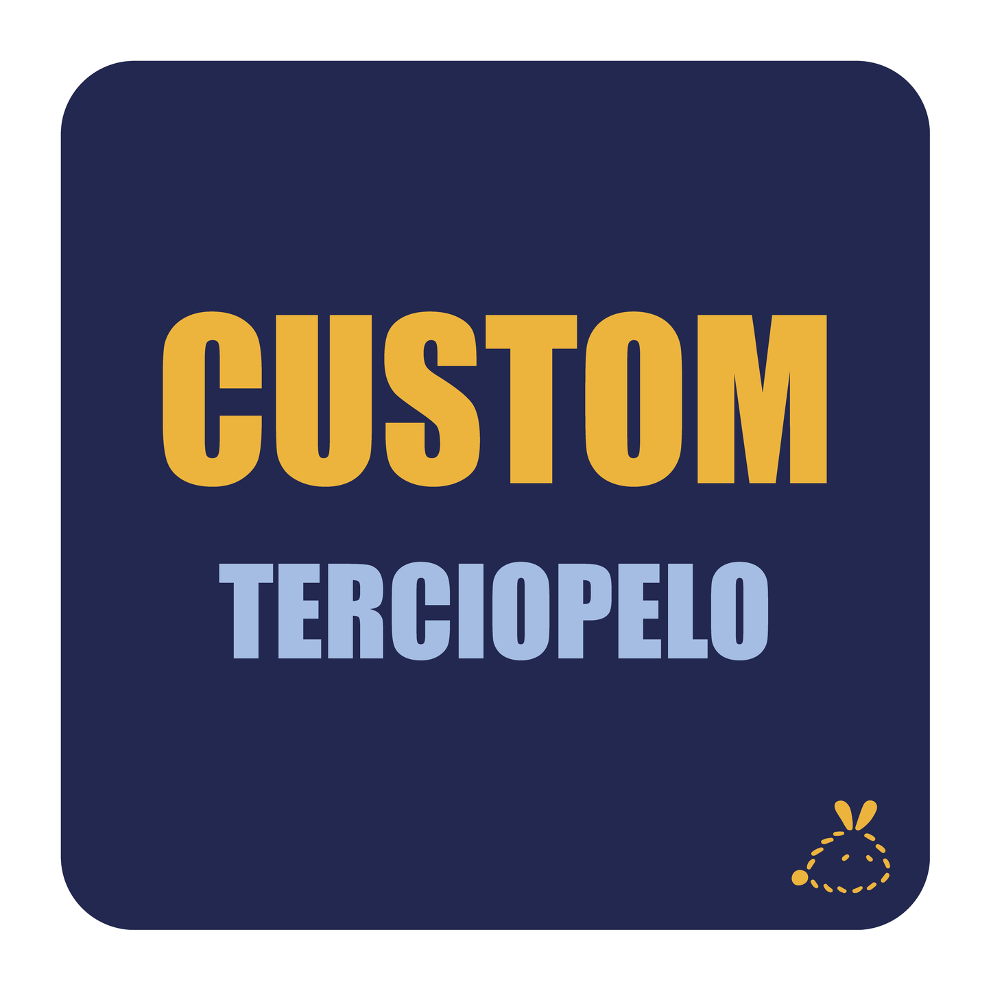 Tapete Doble de Terciopelo + Diseño personalizado