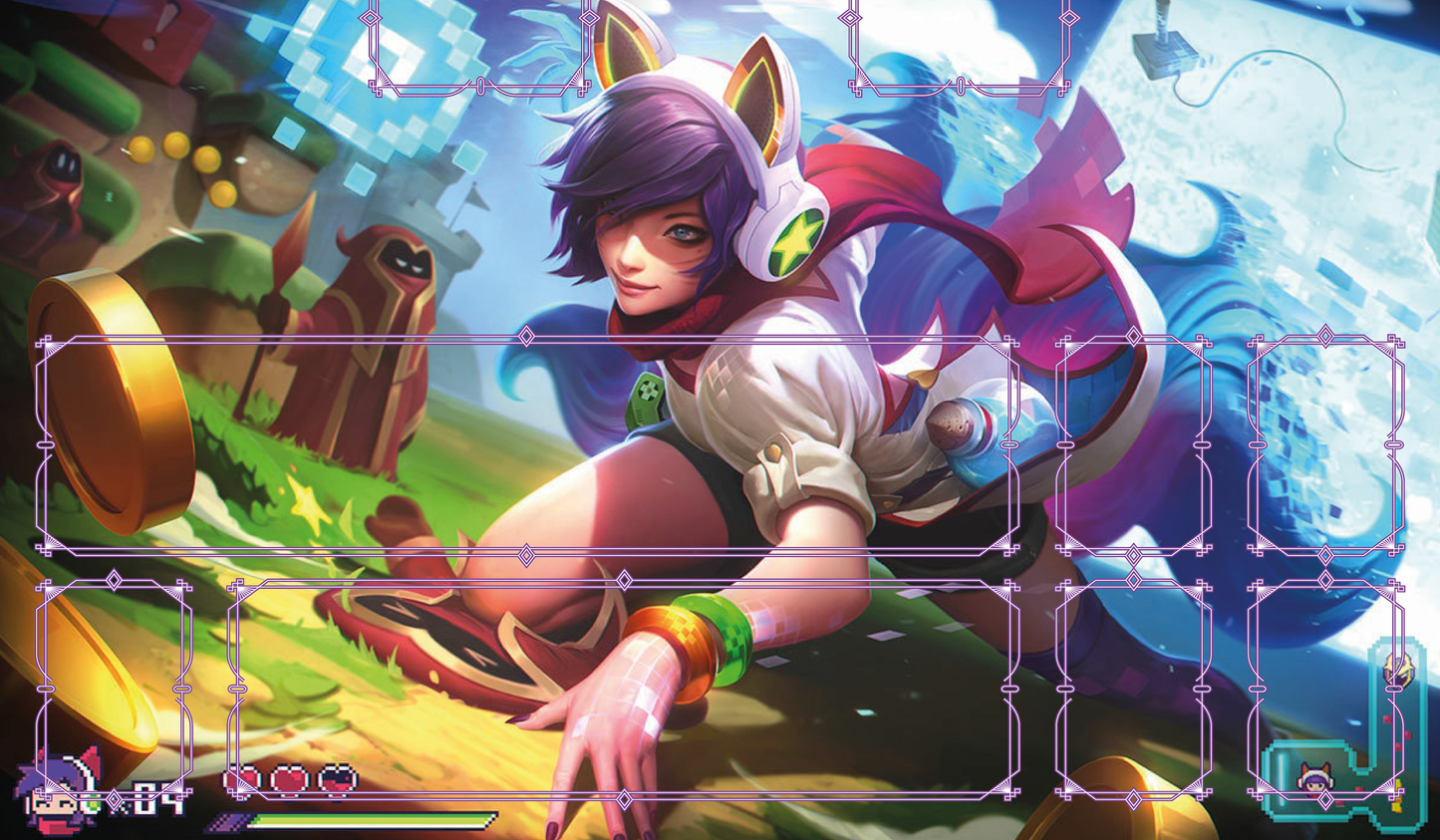 Tapete Riftbound - Splash Art Ahri