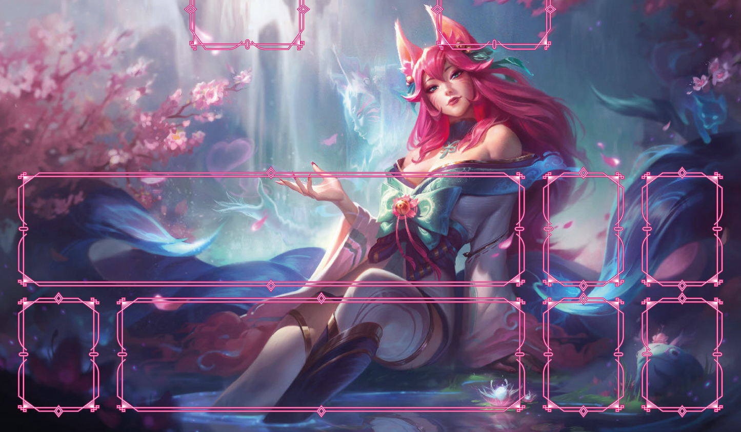Tapete Riftbound - Splash Art Ahri