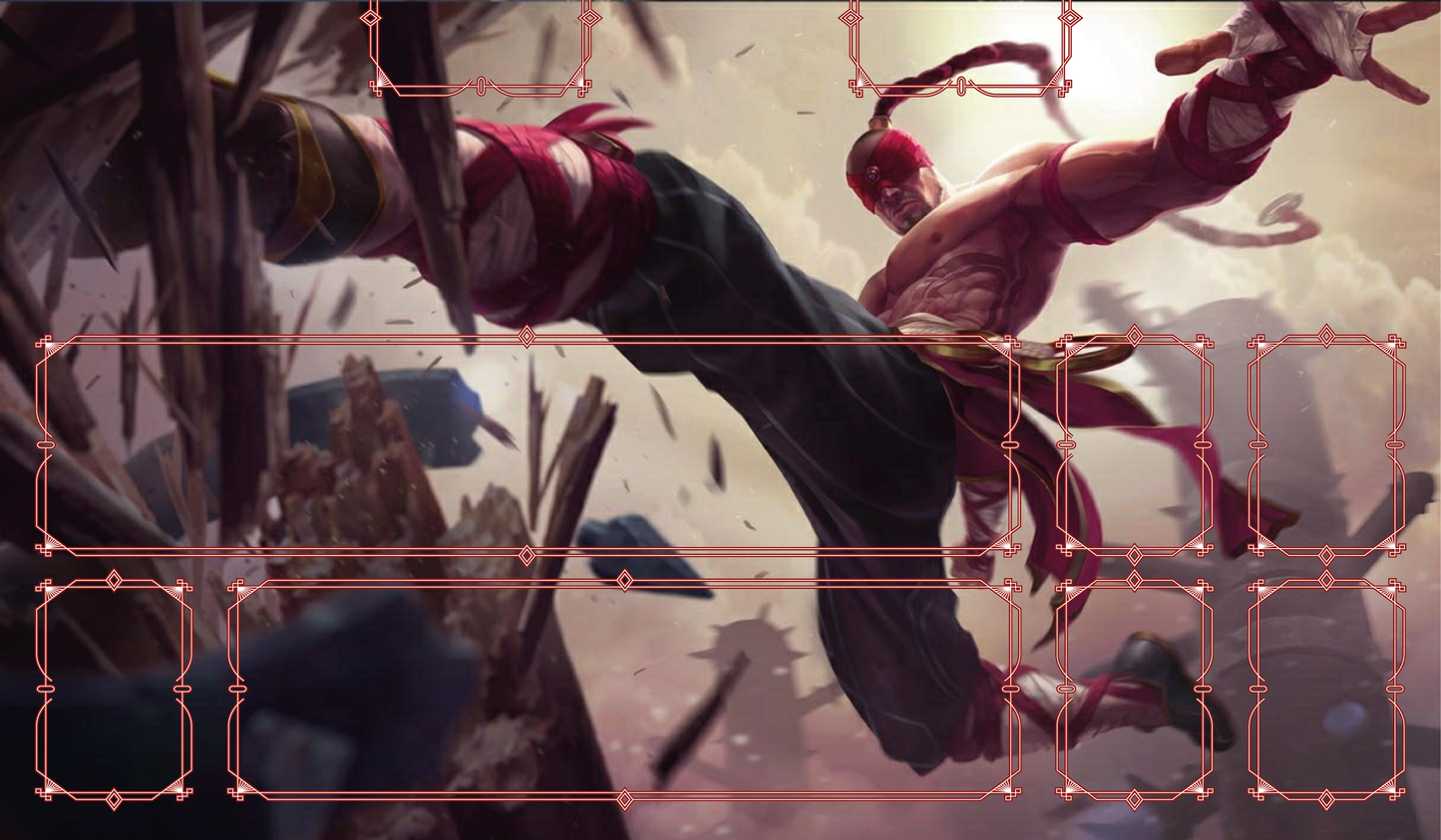 Tapete Riftbound - Splash Art Lee Sin