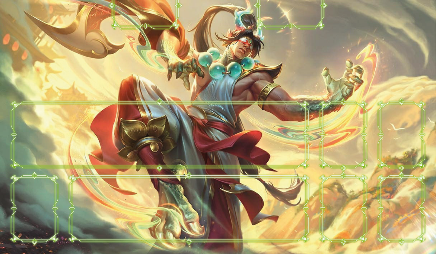Tapete Riftbound - Splash Art Lee Sin