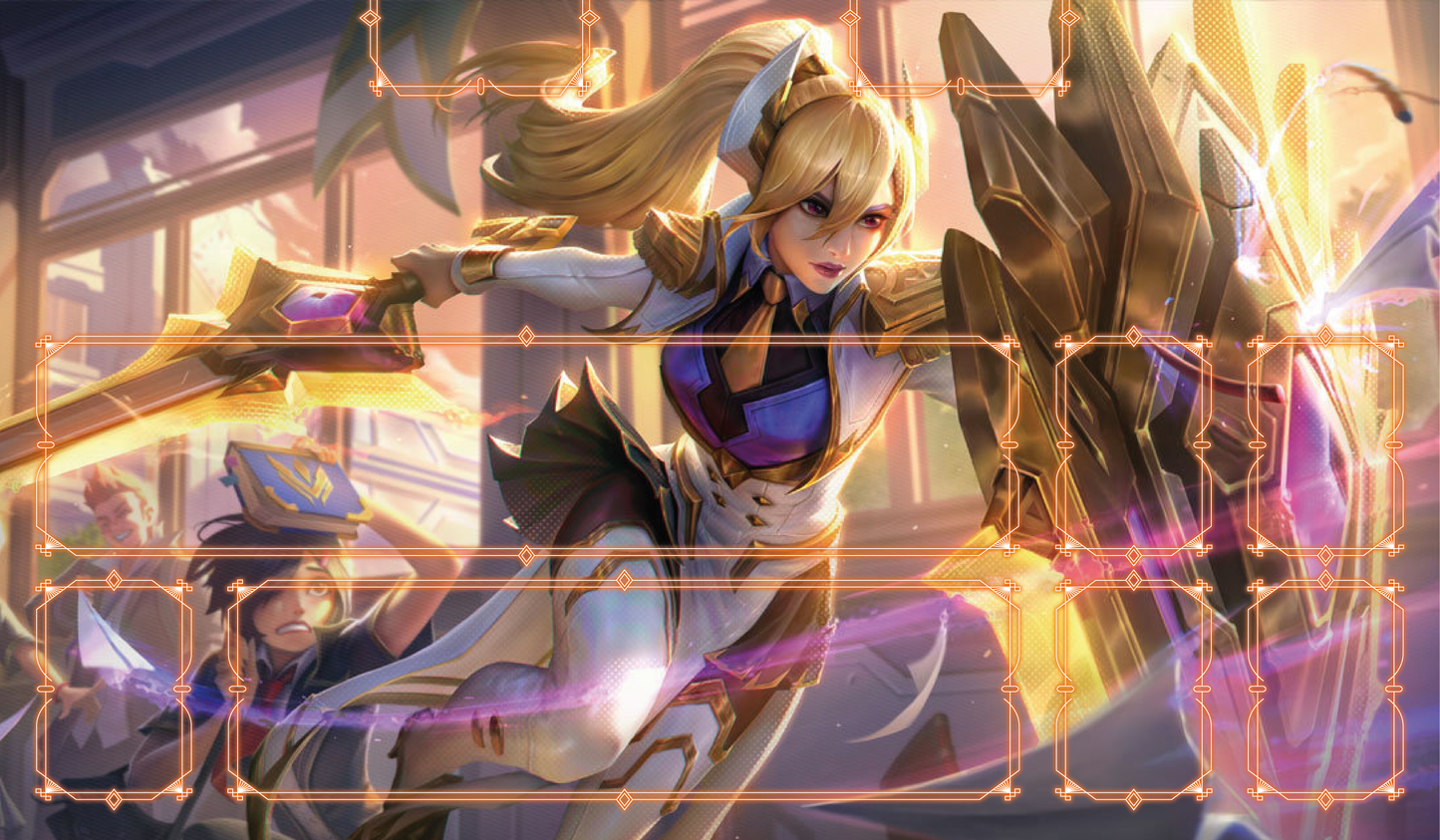 Tapete Riftbound - Splash Art Leona