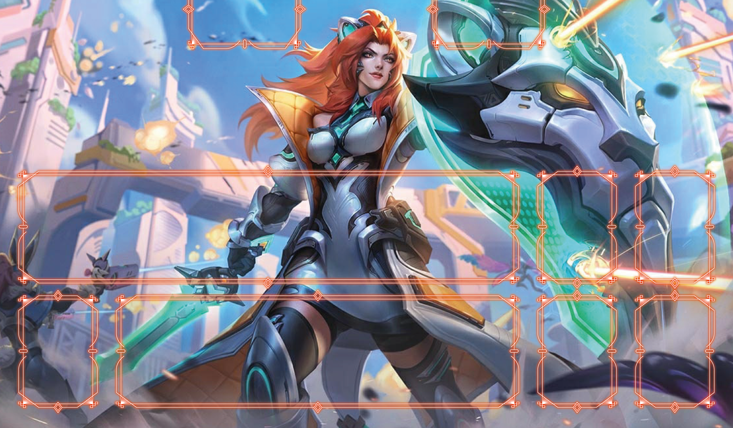 Tapete Riftbound - Splash Art Leona