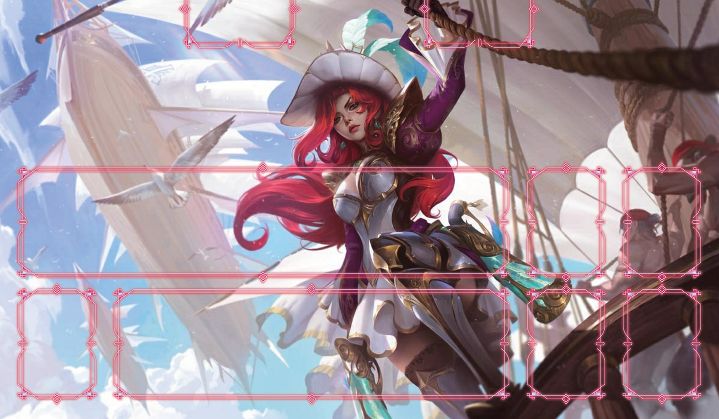 Tapete Riftbound - Splash Art Miss Fortune