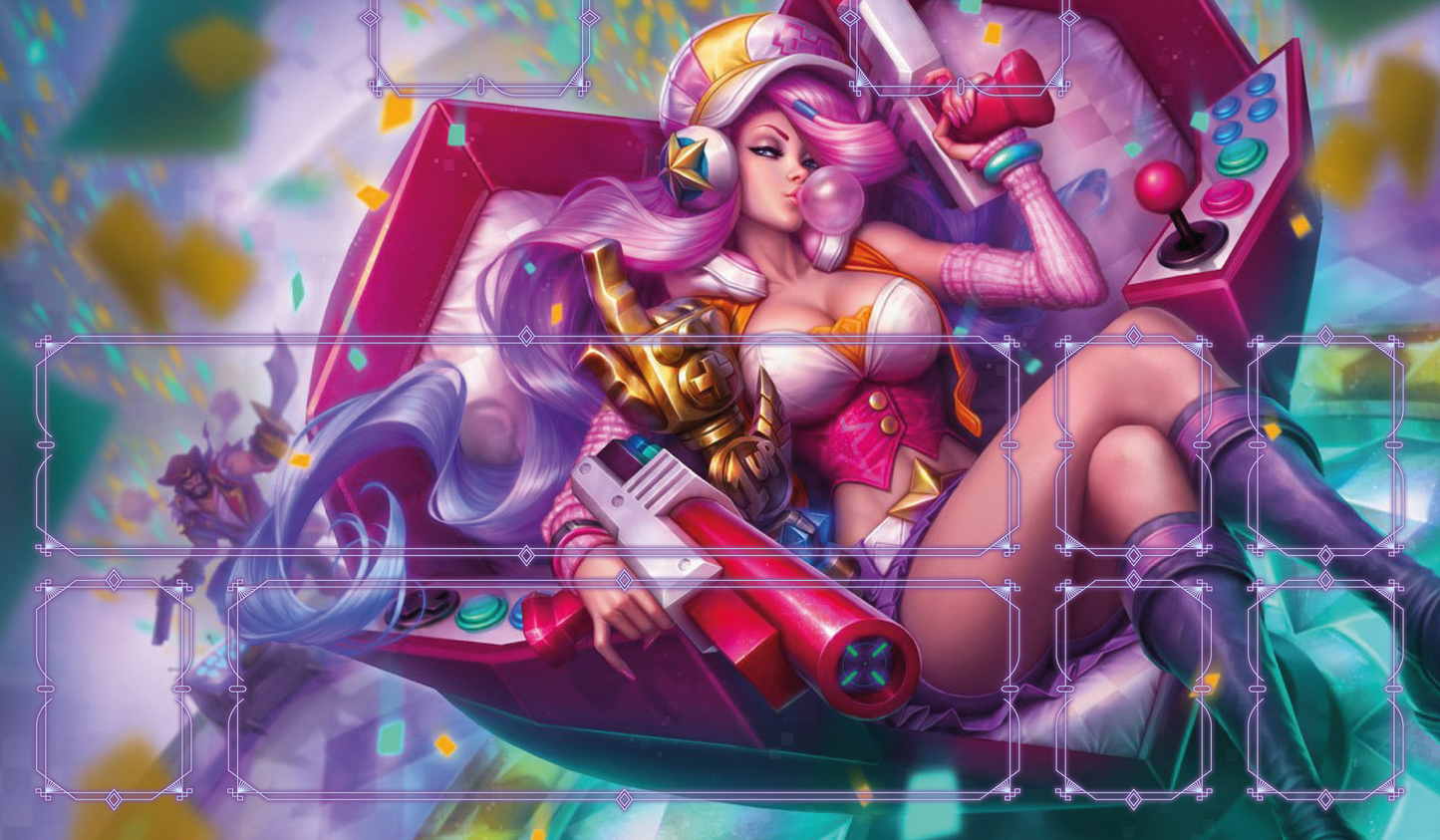 Tapete Riftbound - Splash Art Miss Fortune