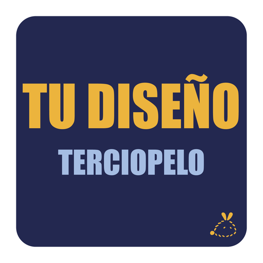 TU DISEÑO  en un Tapete de Terciopelo