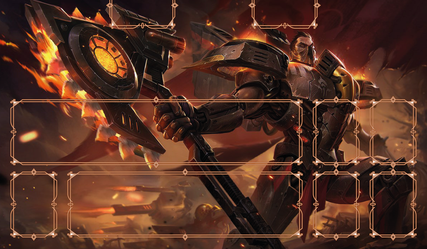 Tapete Riftbound - Splash Art Darius