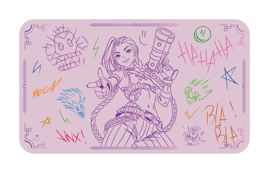 Tapete Riftbound - Jinx