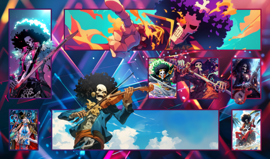 Tapete One Piece - Brook